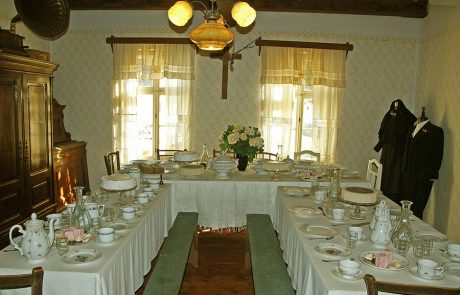 Hochzeitszimmer im Dorfmuseum Mönchhof