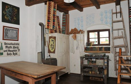 Malerwerkstatt im Dorfmuseum Mönchhof