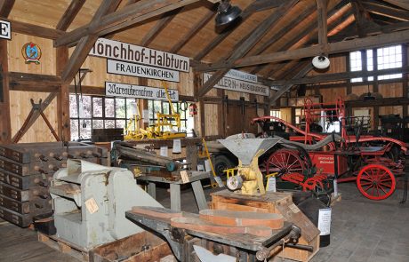 Bahnhofsmagazin im Dorfmuseum Mönchhof